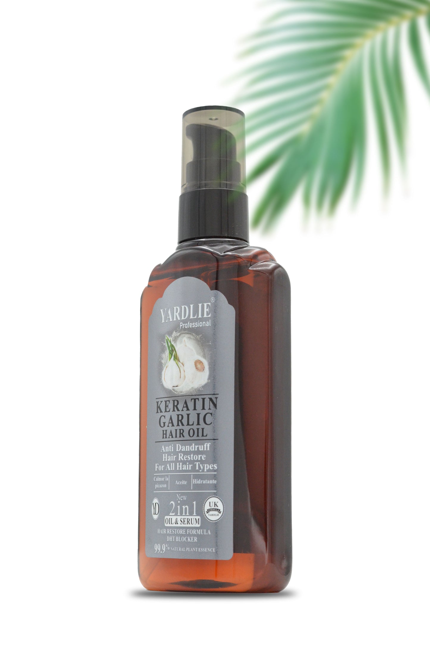 Yardlie Professional Keratin Garlic Hair Oil 120ml.