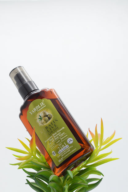 Yardlie Professional Keratin Olive Hair Oil 120ml.