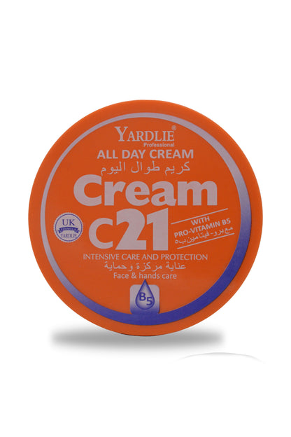 Yardlie C21 Moisturizing cream with Vitamin B5 200g.