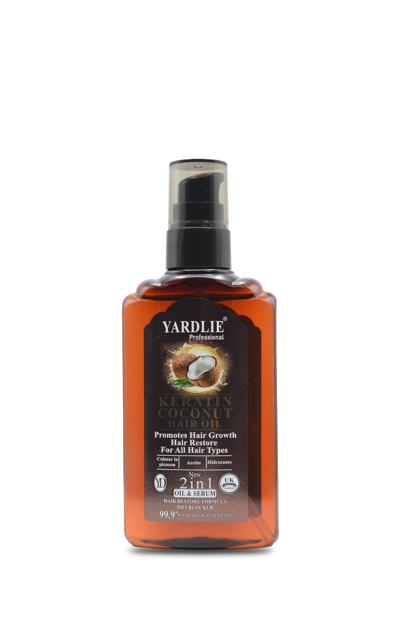 Yardlie Professional Keratin Coconut Hair Oil 120ml.