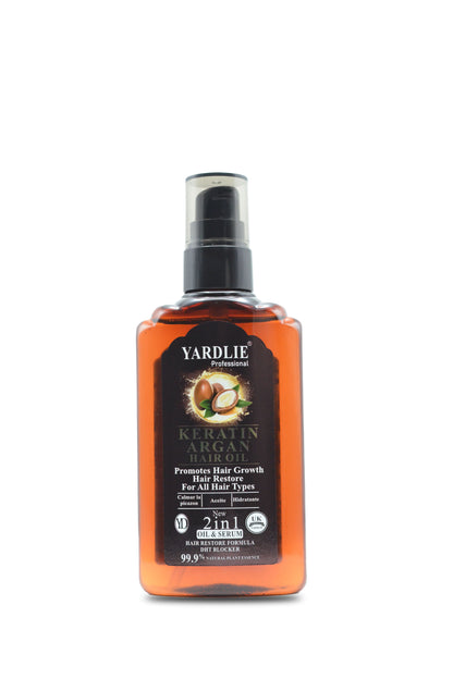 Yardlie Professional Keratin Argan Hair Oil 120ml.