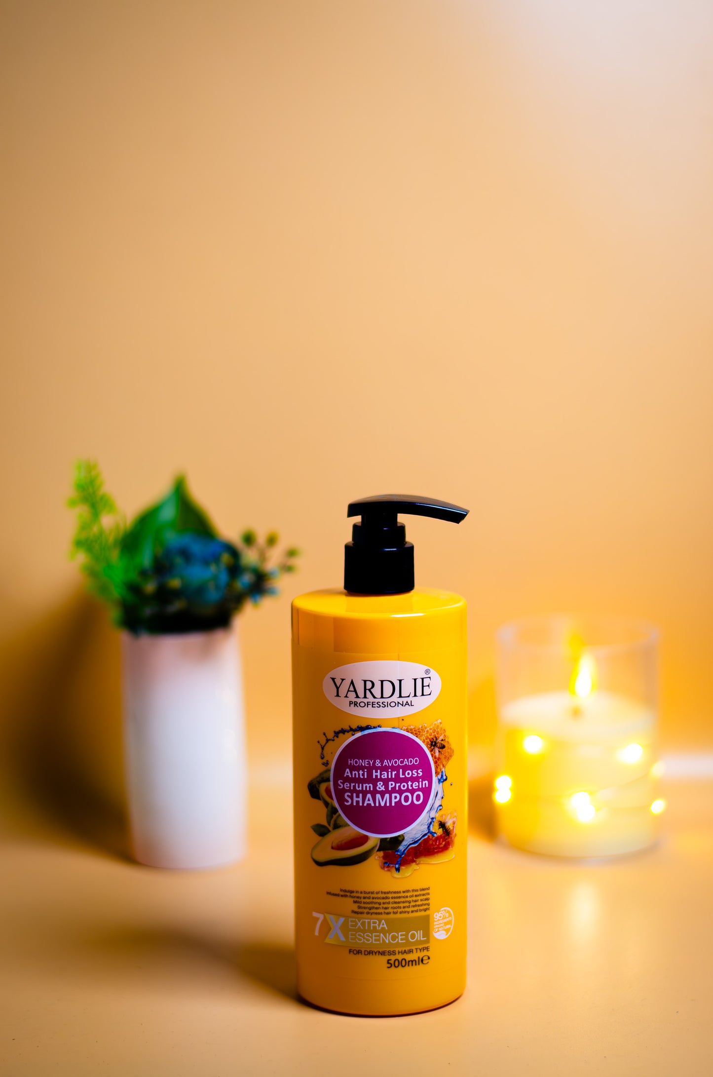 Honey & Avocado | Shampoo | Keratin | Biotin | Yardlie | 500ml