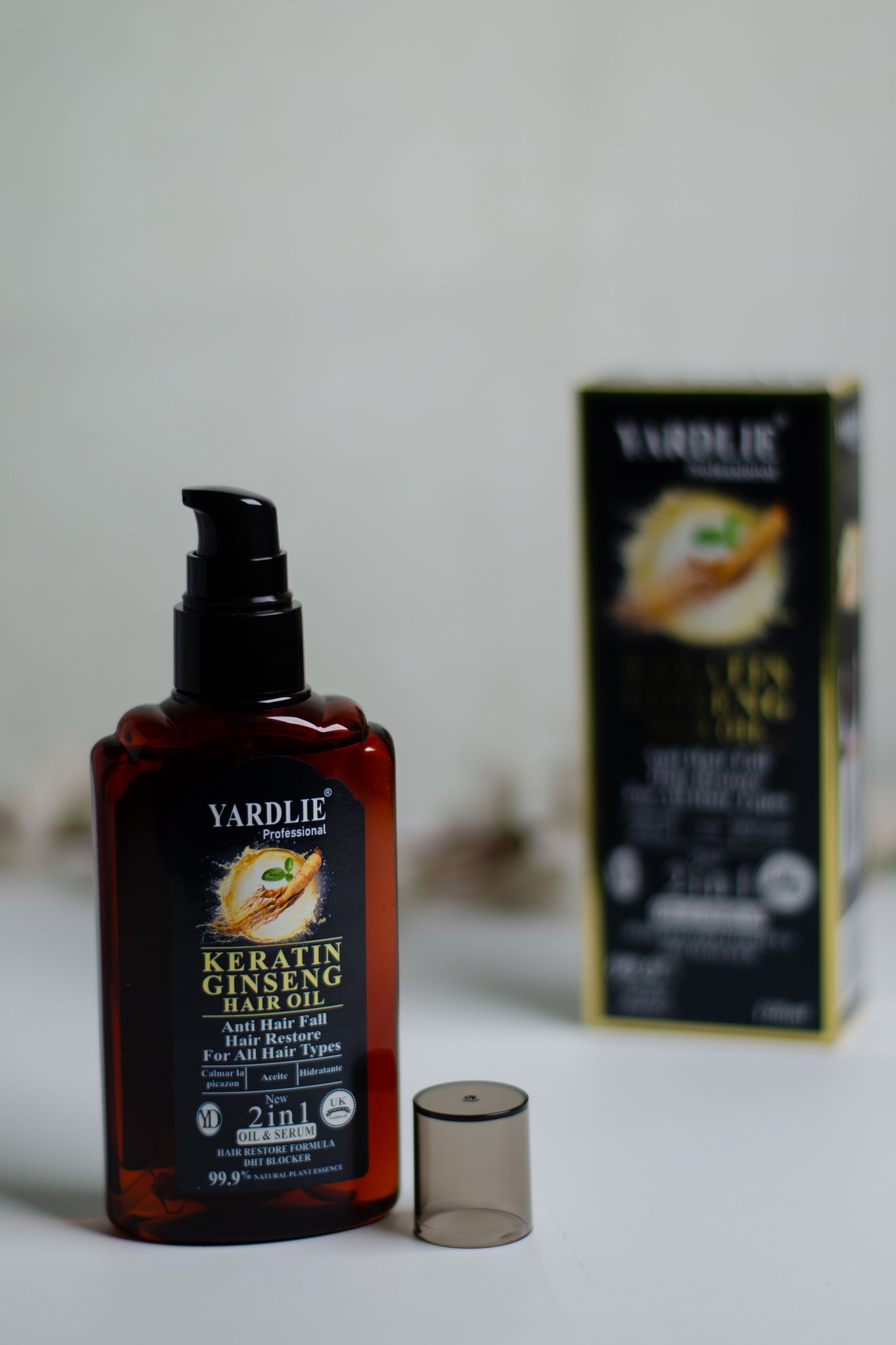 Ginseng Hair Oil-Keratin-Yardlie-120ml.