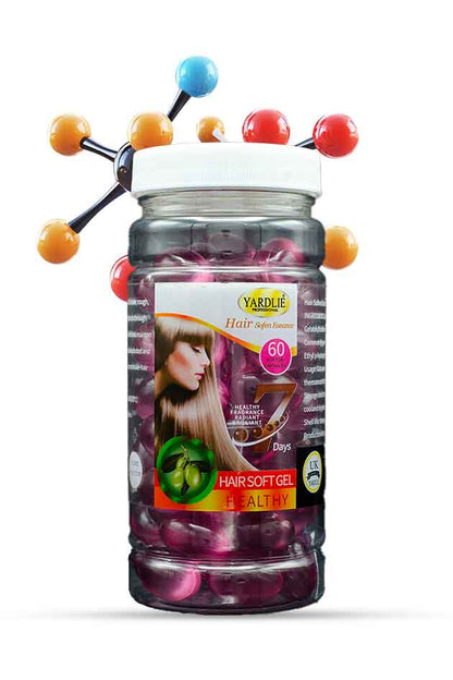 Yardlie Professional Hair Soft Gel Capsule for Shiny and Healthy Hair