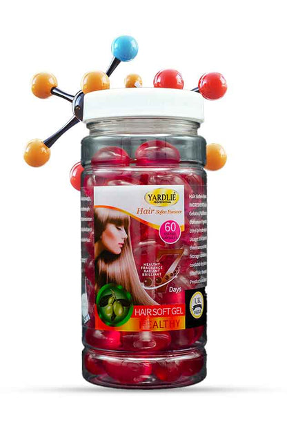 Yardlie Professional Hair Soft Gel Capsule for Shiny and Healthy Hair