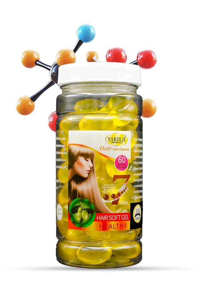 Yardlie Professional Hair Soft Gel Capsule for Shiny and Healthy Hair