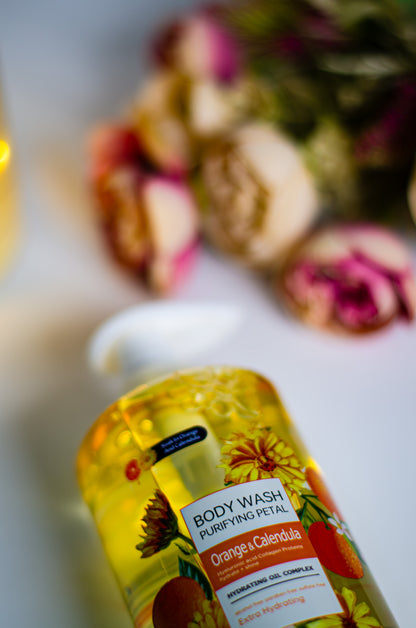 Body Wash | Orange & Calendula | Bio Organic | Extra Hydrating | Yardlie | 500ml |