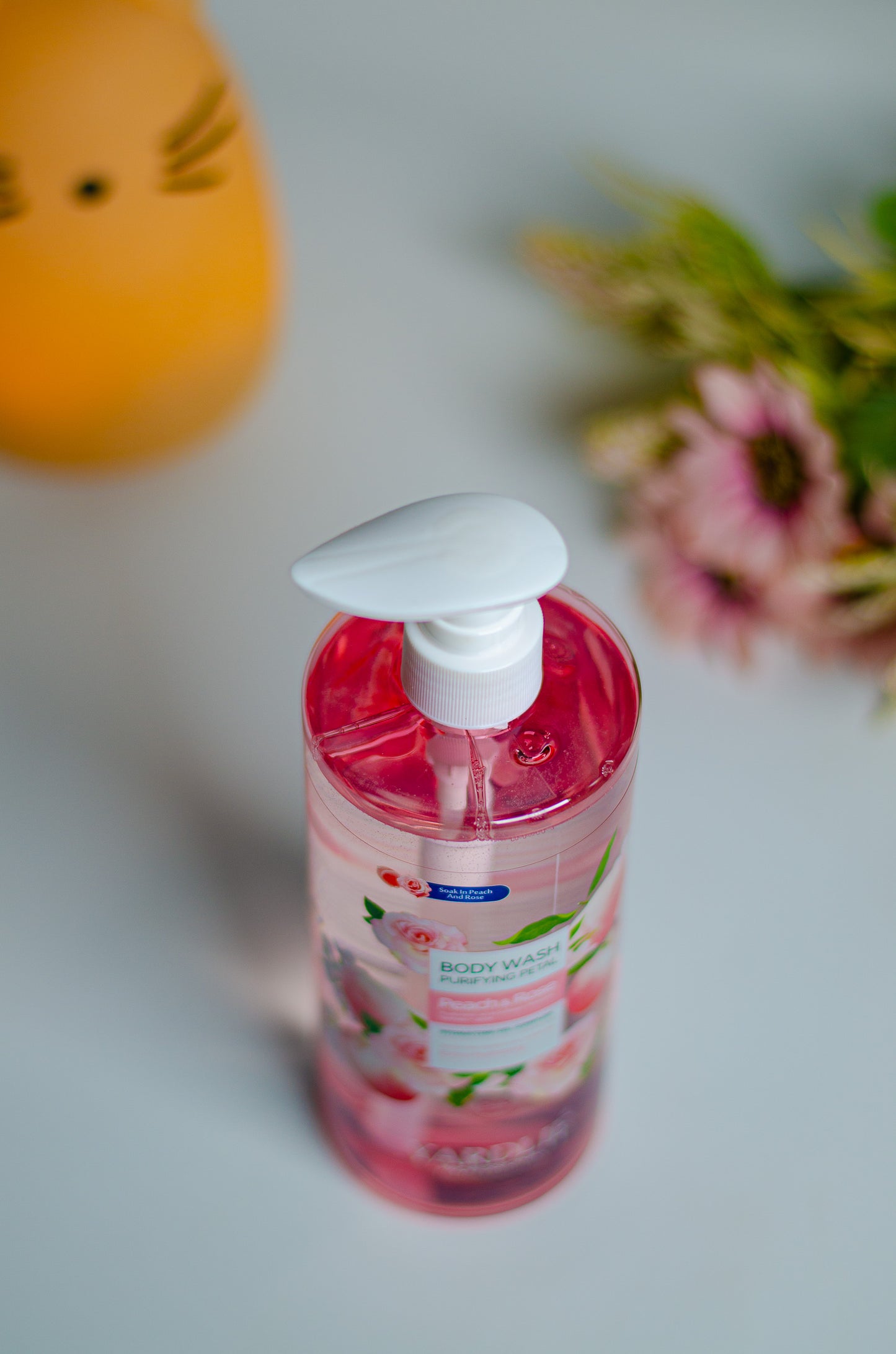 Body Wash | Peach & Rose | Bio Organic | Extra Hydrating | Yardlie | 500ml |