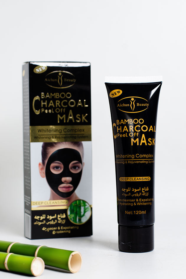 Aichun Beauty Bamboo Charcoal Peel Off Mask, Deep Cleansing, 120ml