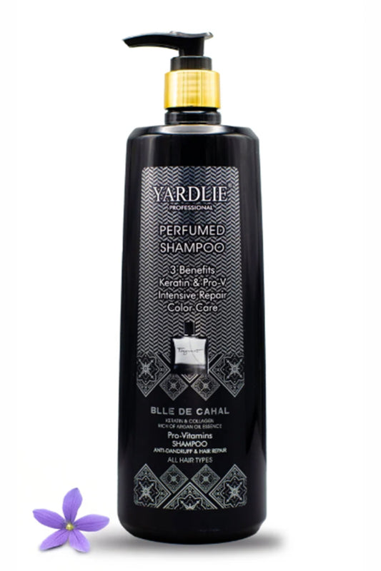 Yardlie Professional Perfumed Shampoo with Keratin, Collagen and Argan Oil, Pro-Vitamin Formula for All Hair Types