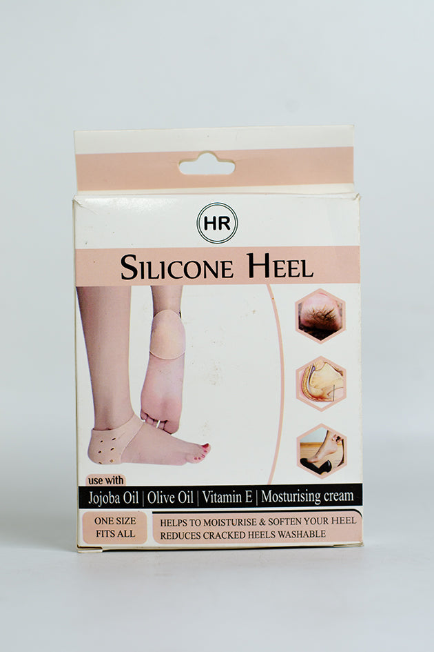 Silicone Heel Protector Socks, One Size Fits All, for Dry and Cracked Heels (Last Piece, Stock Clearance)