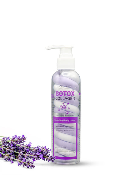 Kormesic Professional Collagen Smoothing Body Lotion 200ml pump bottle for daily body hydration