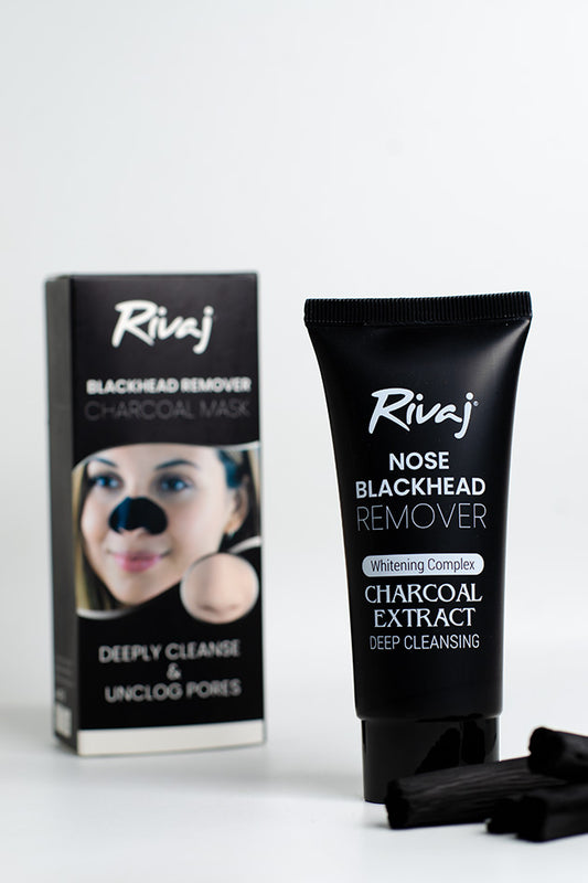 Rivaj Nose Blackhead Remover Charcoal Peel Off Mask
