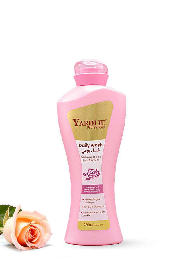 Yardlie Professional Daily Intimate Wash with Aloe Vera and Calendula 280ml bottle and box