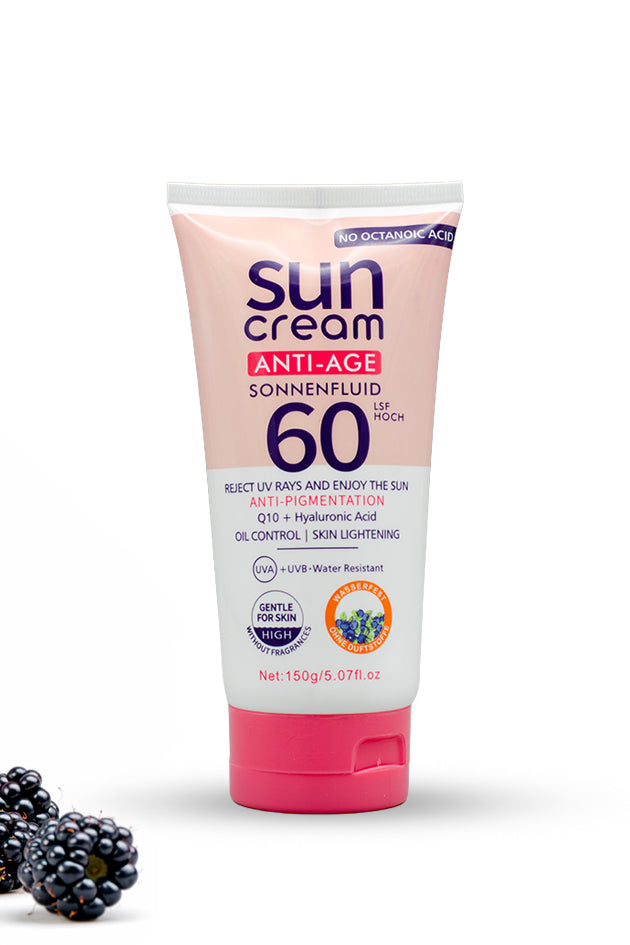 XQM Sun Cream Anti Age SPF 60 150g anti pigmentation sunscreen for all skin types