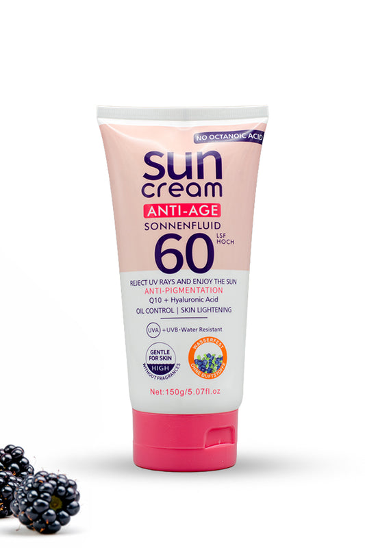 XQM Sun Cream Anti Age SPF 60 150g anti pigmentation sunscreen for all skin types