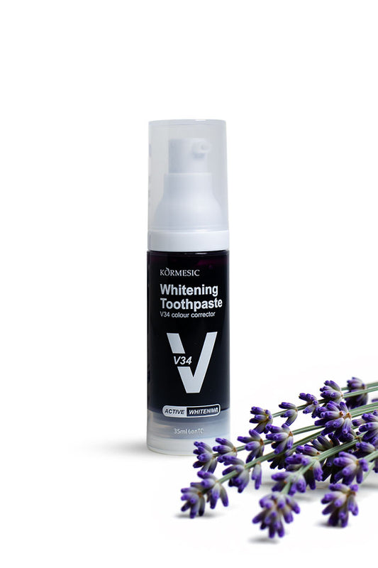 Kormesic V34 Whitening Toothpaste Purple Colour Corrector 35ml
