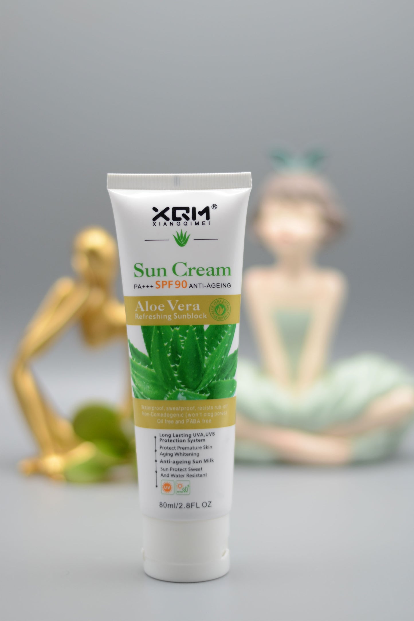 XQM Sun Cream SPF 90 With Aloe Vera 80ml.