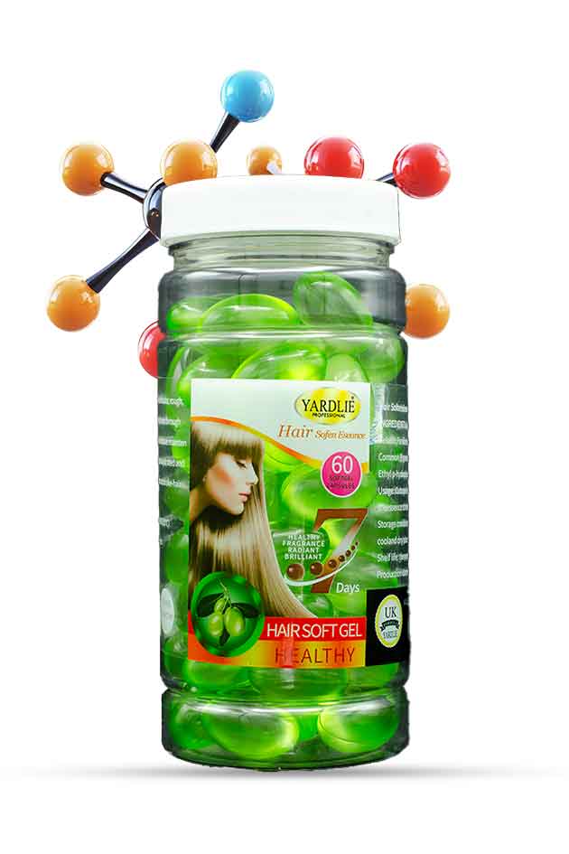 Yardlie Professional Hair Soft Gel Capsule for Shiny and Healthy Hair