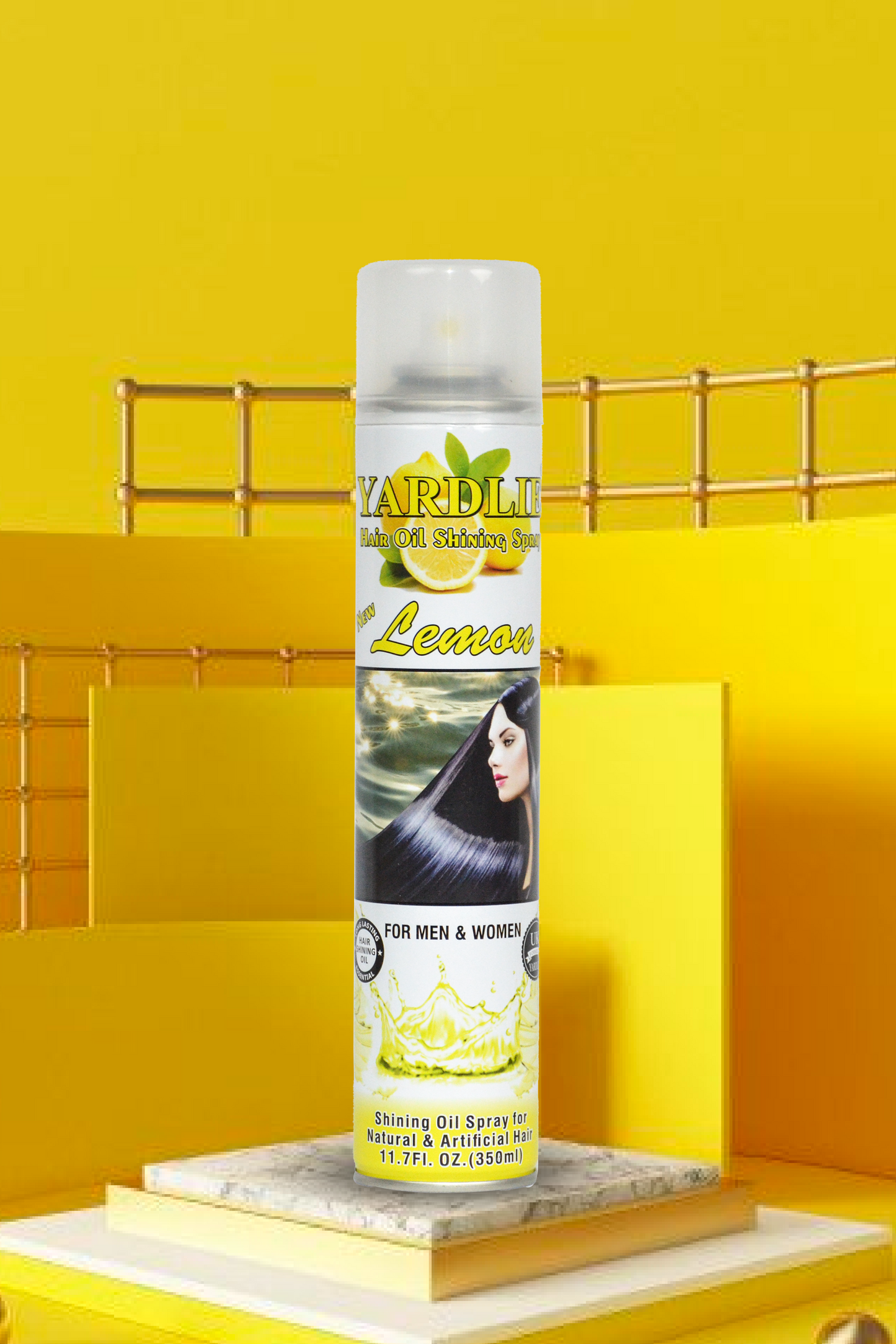 Yardlie Professional Hair Shinning Spray Lemon 350ml.