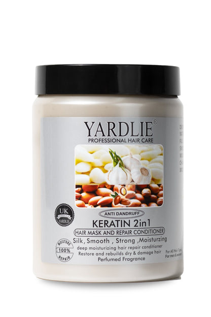 Yardlie Garlic and Argon 2 in 1 Hair Mask & Repair Conditioner