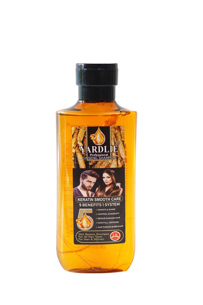 Ginseng Yardlie Shampoo For Hair Volumizing, Shining, Strengthening & Dandruff Treatment 400g.