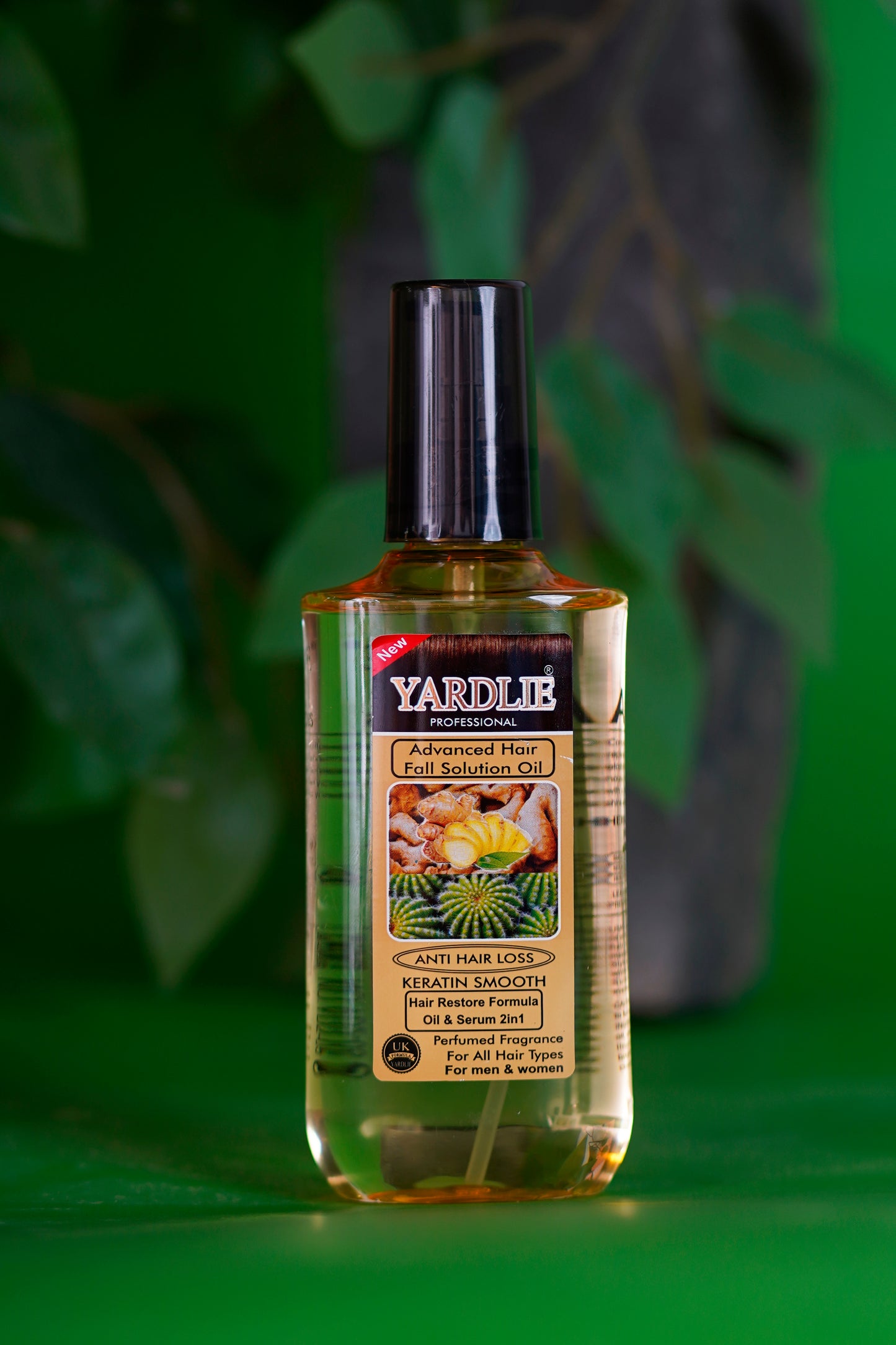 Ginger and Cactus Yardlie Hair Oil For Hair Volumizing, Shining and Strengthening