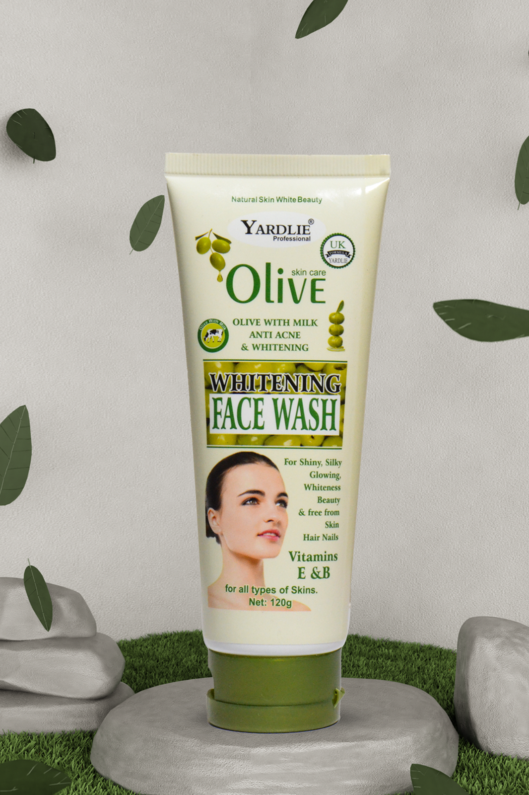 Yardlie Professional Olive Face Wash 120g.